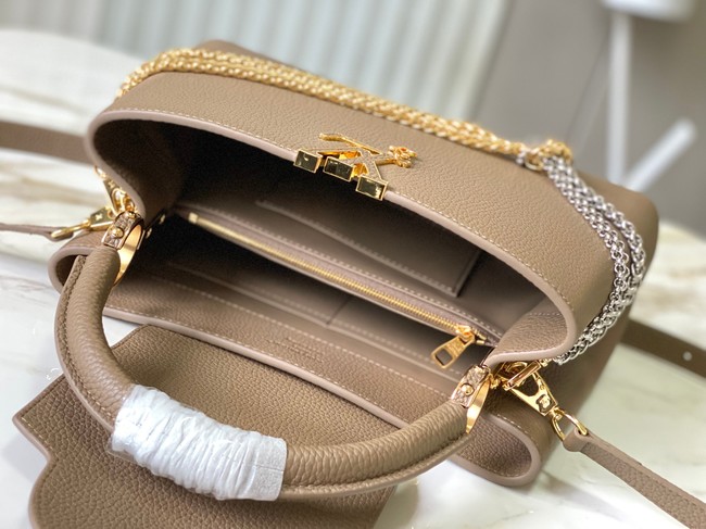 Louis Vuitton Capucines MM M28204 dark gray
