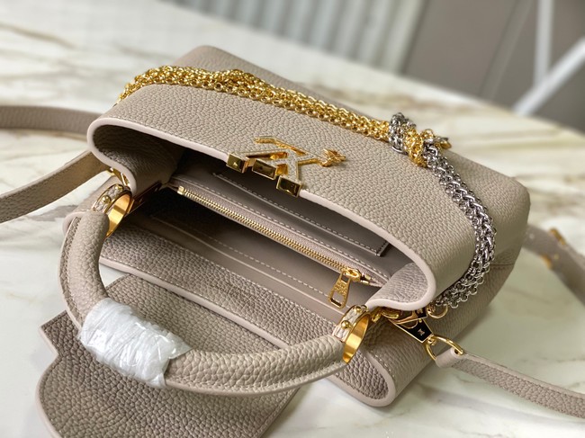 Louis Vuitton Capucines MM M28204 gray