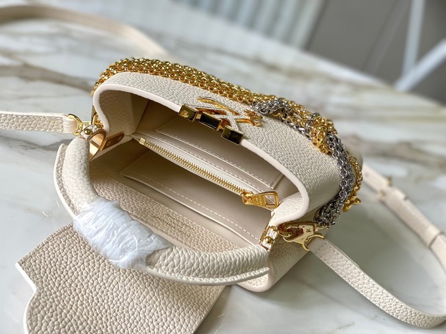 Louis Vuitton Capucines Mini M28202 Cream