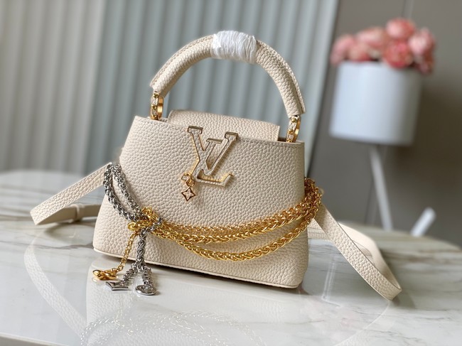 Louis Vuitton Capucines Mini M28202 Cream