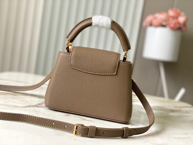 Louis Vuitton Capucines Mini M28202 dark gray