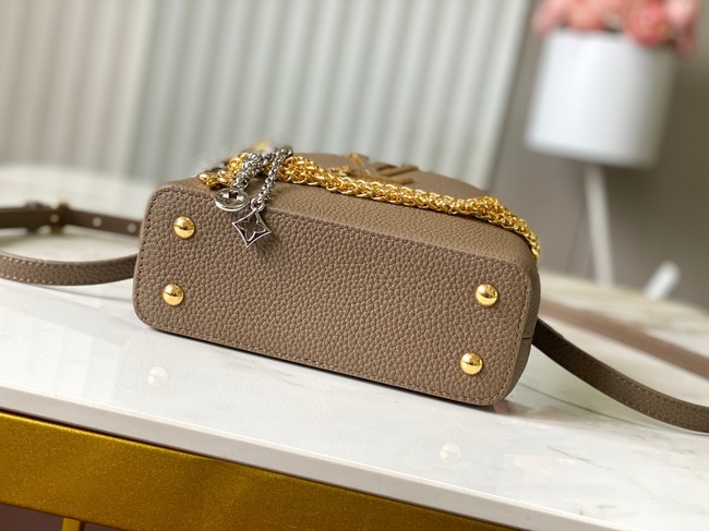 Louis Vuitton Capucines Mini M28202 dark gray