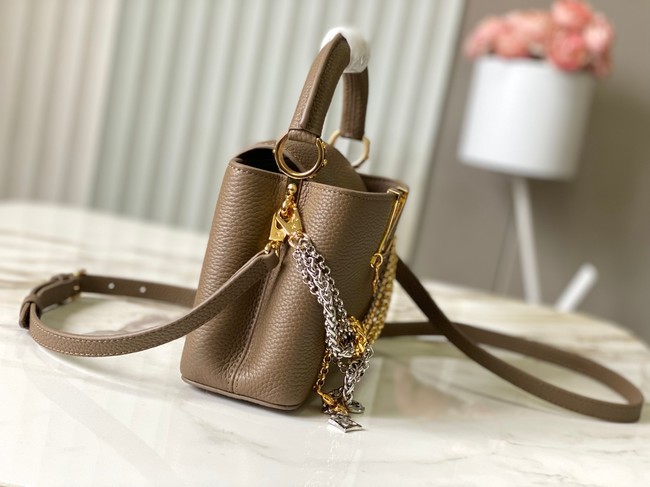 Louis Vuitton Capucines Mini M28202 dark gray