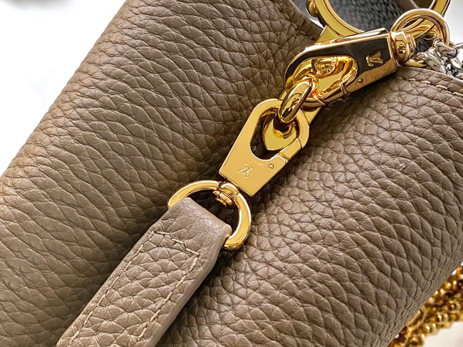 Louis Vuitton Capucines Mini M28202 dark gray