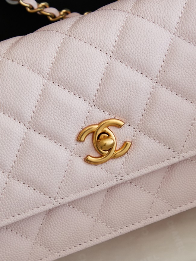 CHANEL Mini Flap Bag with Top Handle AP4798 pink