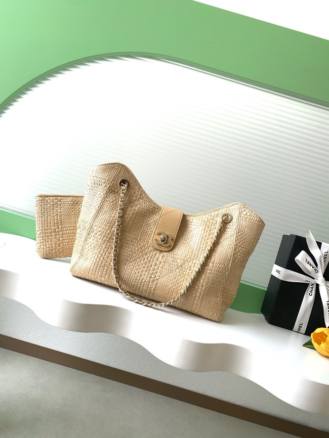 CHANEL Shopping Bag AS6090 Beige