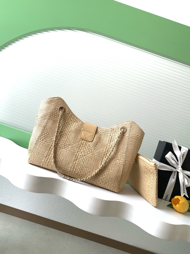 CHANEL Shopping Bag AS6090 Beige