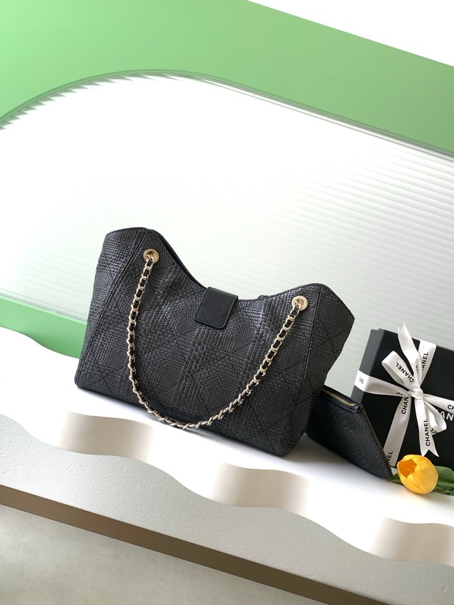 CHANEL Shopping Bag AS6090 black