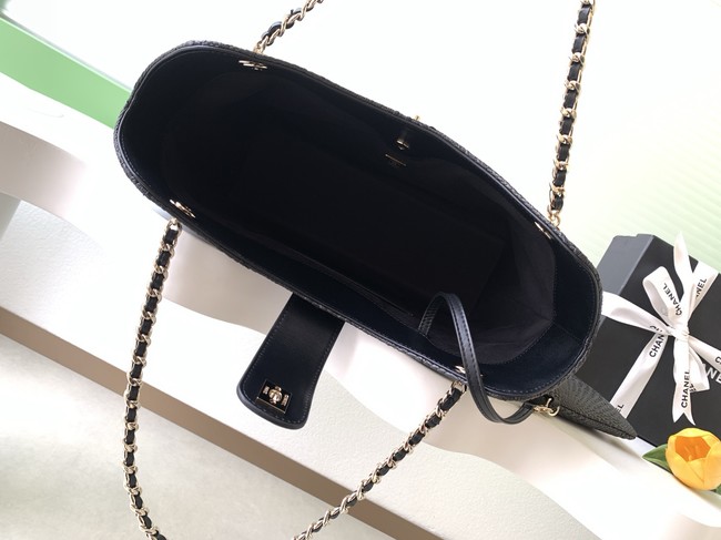 CHANEL Shopping Bag AS6090 black