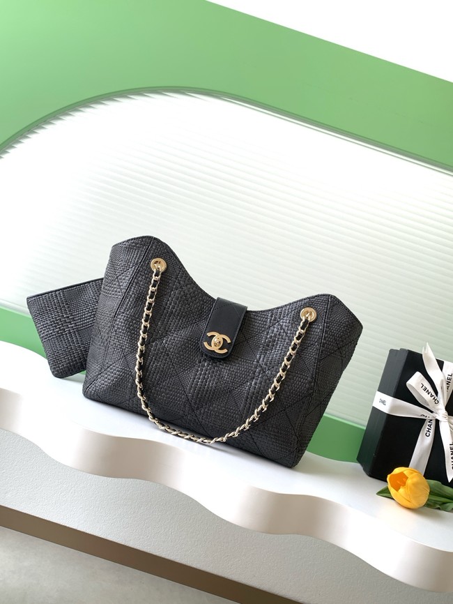 CHANEL Shopping Bag AS6090 black