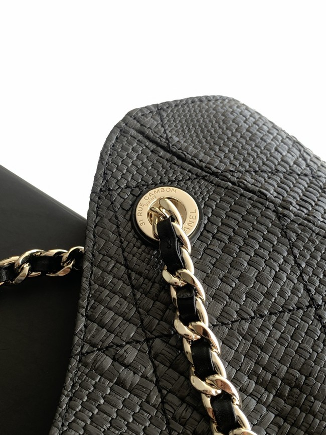 CHANEL Shopping Bag AS6090 black