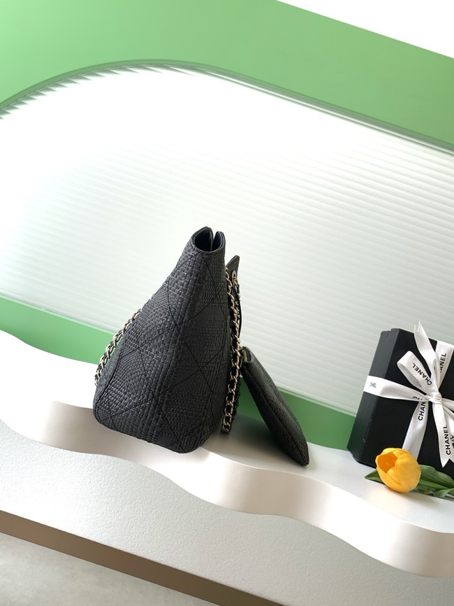 CHANEL Shopping Bag AS6090 black