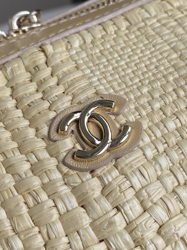CHANEL Small Bowling Bag AS4474 Beige