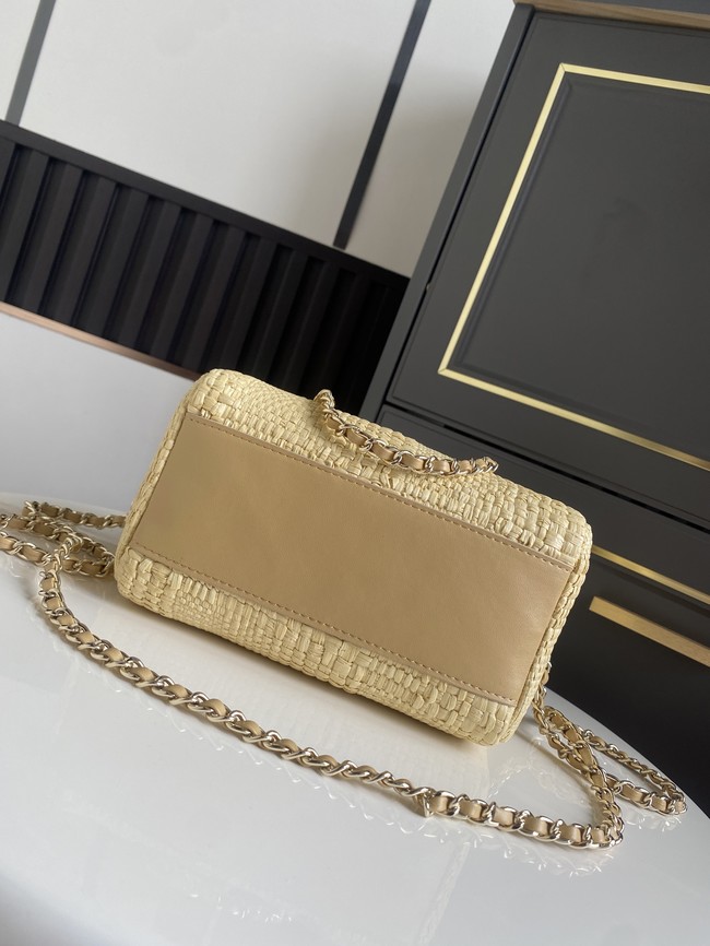 CHANEL Small Bowling Bag AS4474 Beige