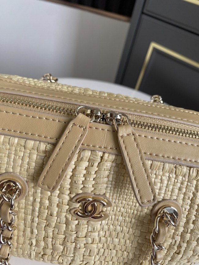 CHANEL Small Bowling Bag AS4474 Beige