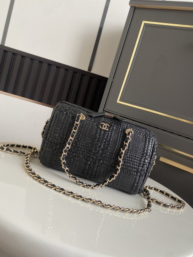 CHANEL Small Bowling Bag AS4474 black