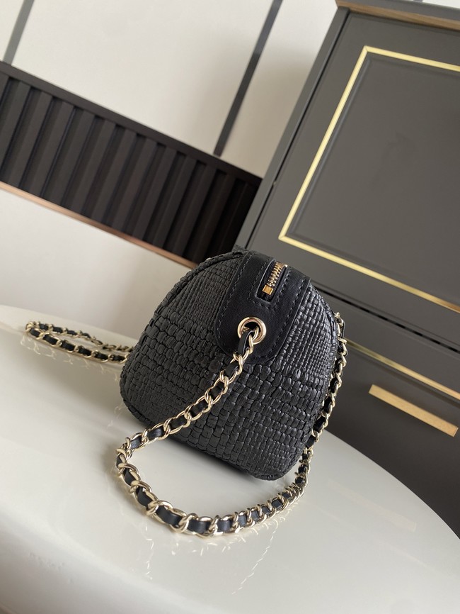 CHANEL Small Bowling Bag AS4474 black
