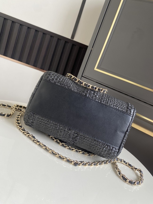 CHANEL Small Bowling Bag AS4474 black