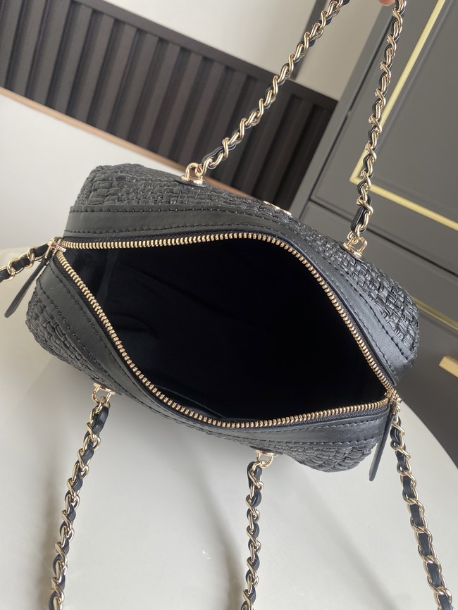 CHANEL Small Bowling Bag AS4474 black