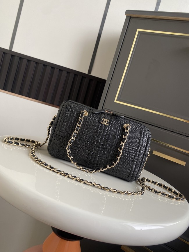 CHANEL Small Bowling Bag AS4474 black