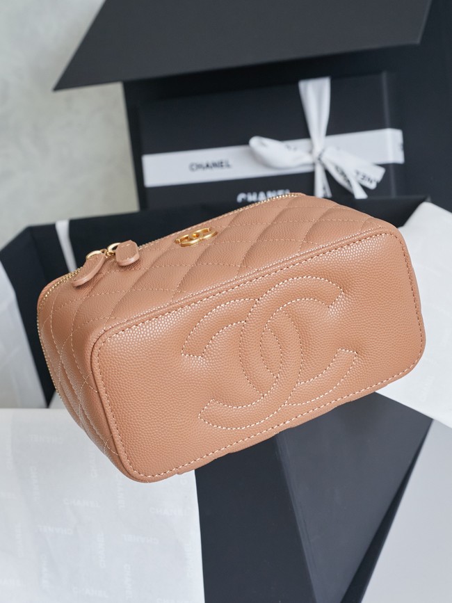 Chanel Long Vanity with chain AP4842 tan