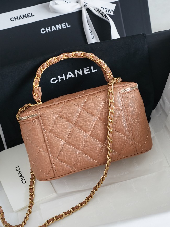 Chanel Long Vanity with chain AP4842 tan