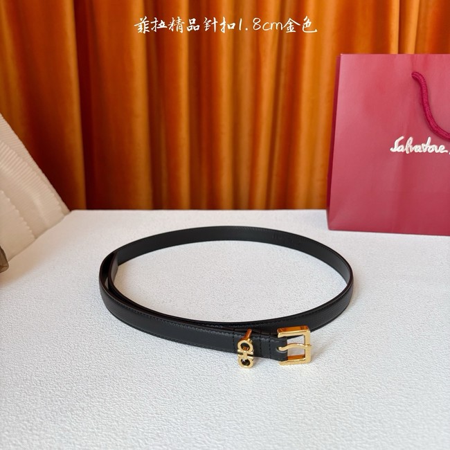 Fagamo calfskin Belt 18MM 66037-1