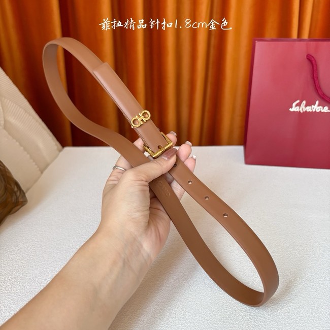 Fagamo calfskin Belt 18MM 66037-3