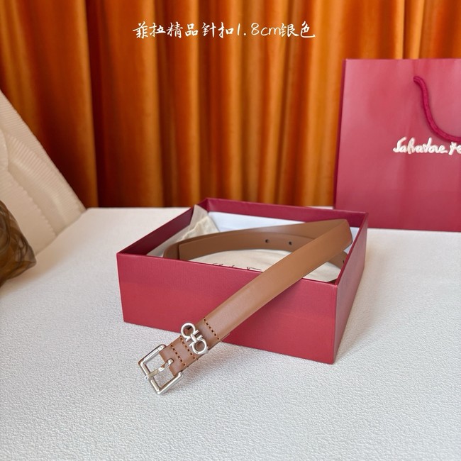 Fagamo calfskin Belt 18MM 66037-4
