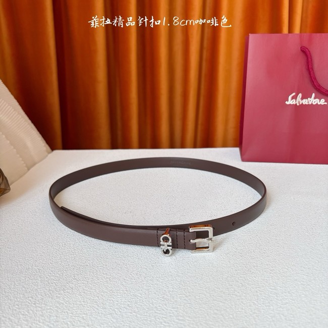Fagamo calfskin Belt 18MM 66037-6