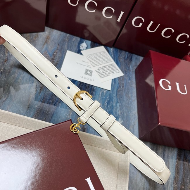 Gucci calfskin Belt 20MM 66038-1