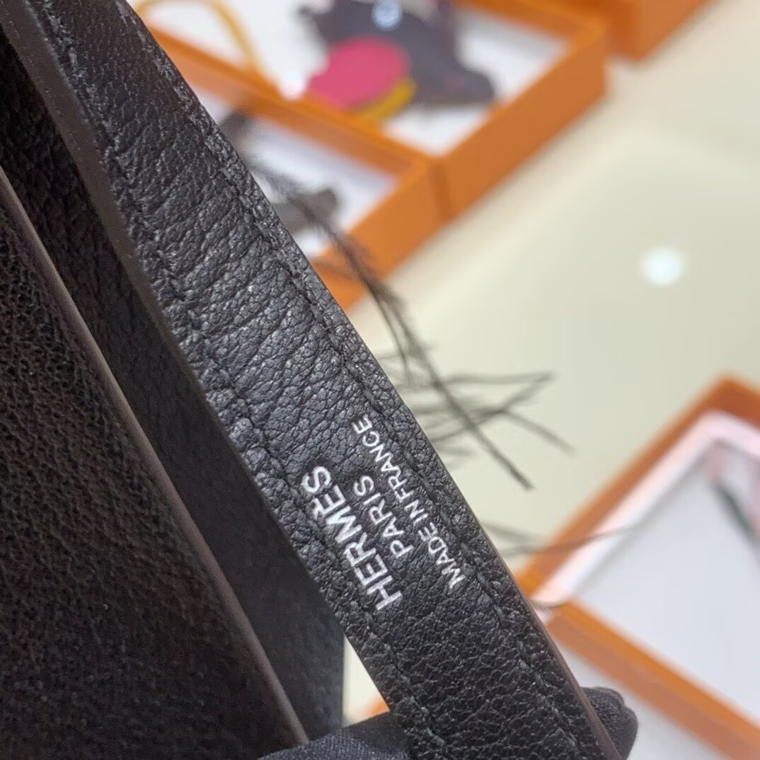 Hermes Kelly Elan Original Leather Ostich Feathers Bag 83210 Black Hermes Kelly Elan Original Leather Ostich Feathers Bag 83210 Black