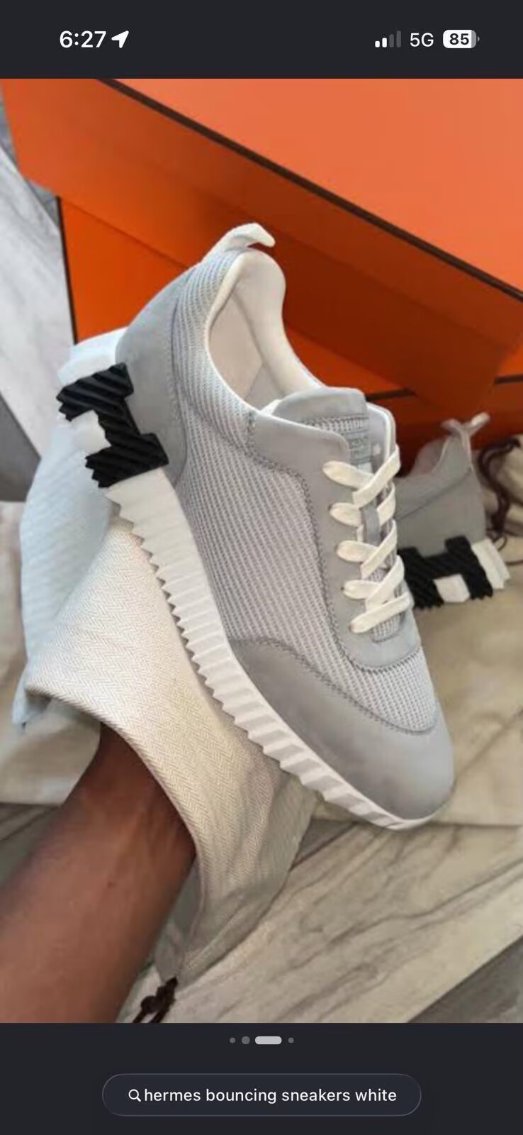 Hermes Bouncing Shoes 69888-2