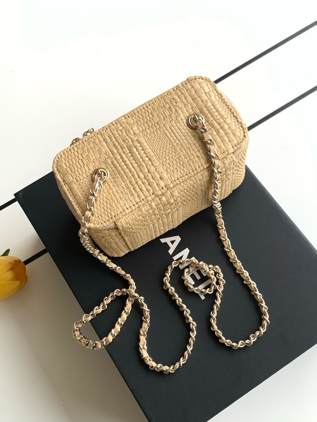 CHANEL Classic Long Vanity with Chain AP1341 Beige