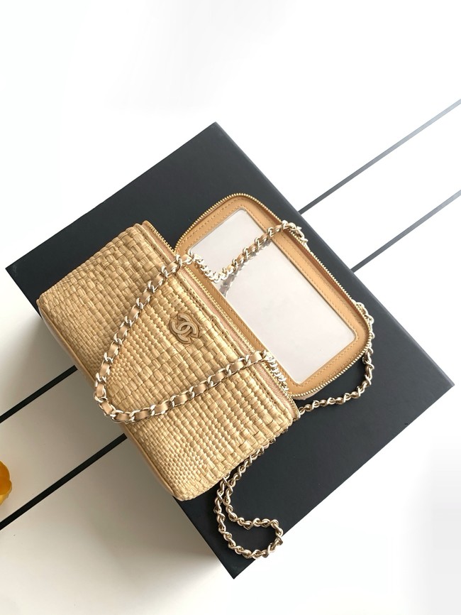 CHANEL Classic Long Vanity with Chain AP1341 Beige