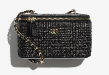 CHANEL Classic Long Vanity with Chain AP1341 black