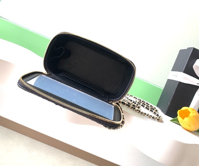 CHANEL Classic Long Vanity with Chain AP1341 black