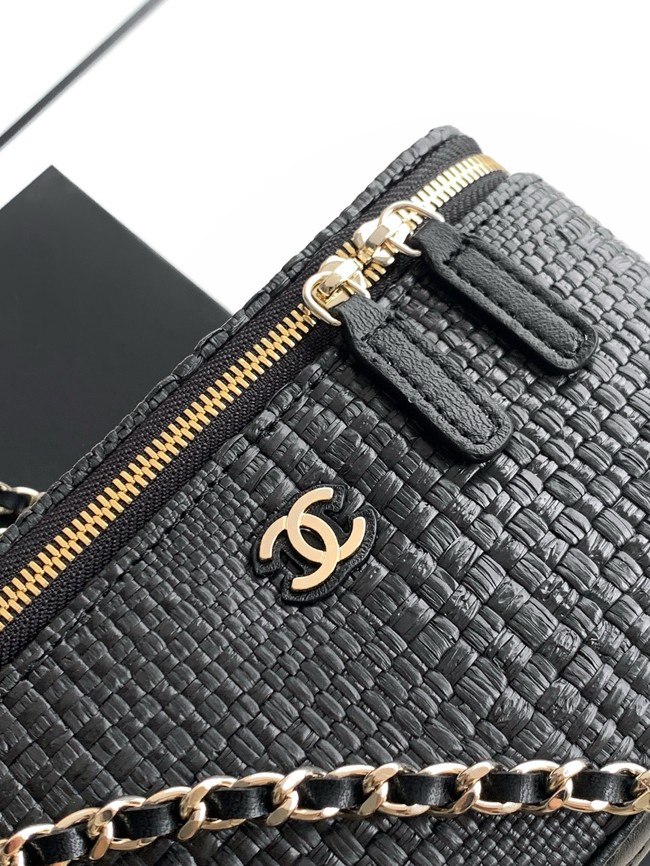 CHANEL Classic Long Vanity with Chain AP1341 black
