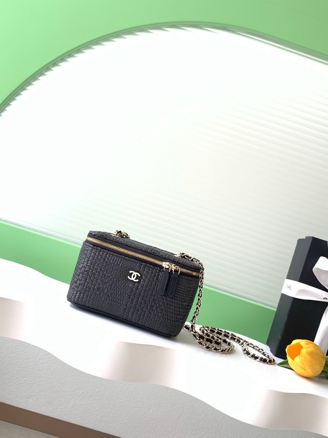 CHANEL Classic Long Vanity with Chain AP1341 black