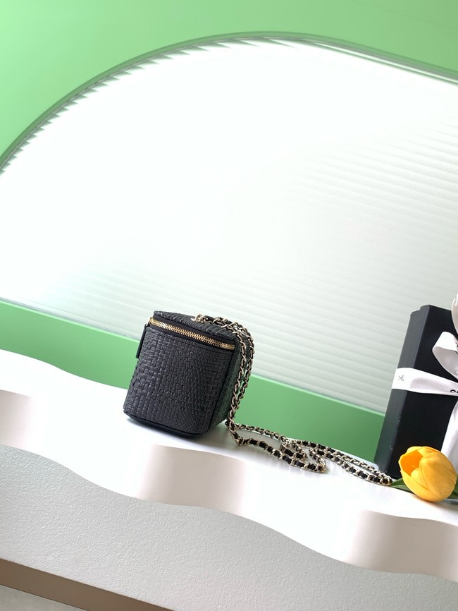 CHANEL Classic Long Vanity with Chain AP1341 black