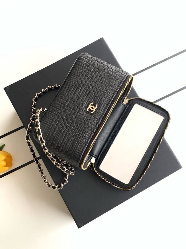 CHANEL Classic Long Vanity with Chain AP1341 black