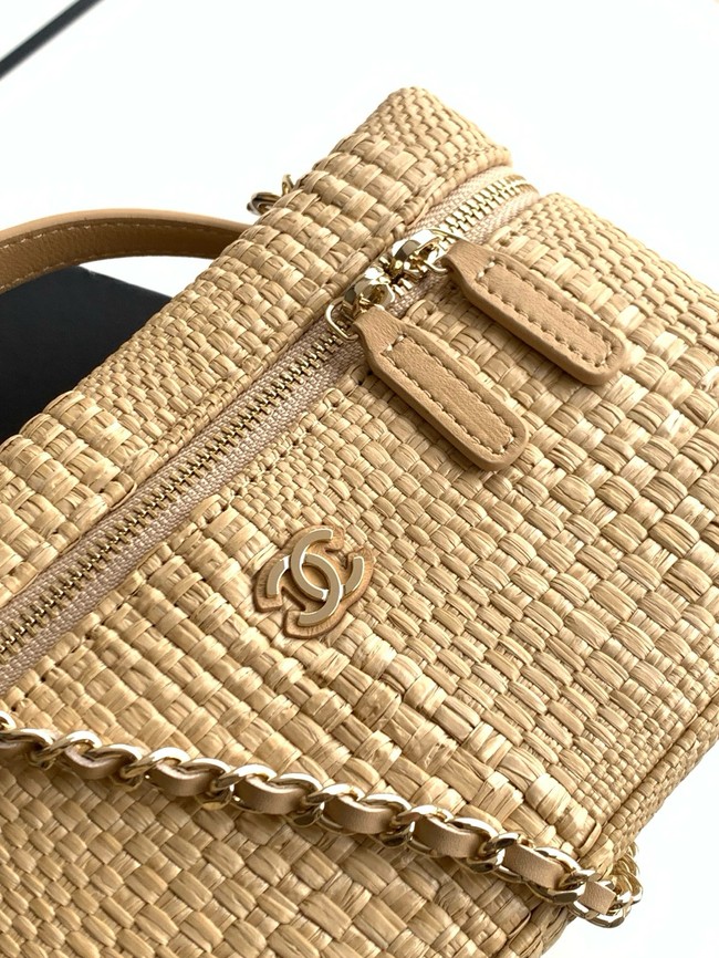 CHANEL Classic Vanity with Chain AP4385 Beige