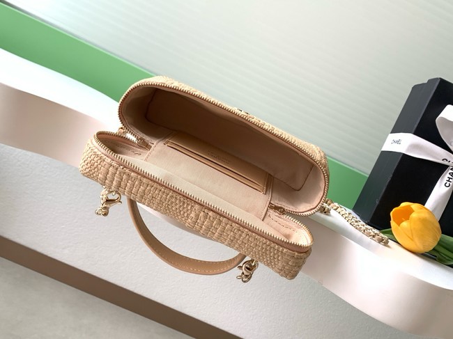 CHANEL Classic Vanity with Chain AP4385 Beige