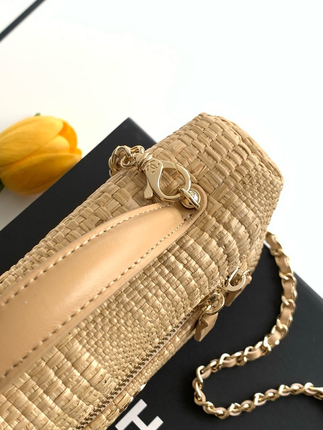 CHANEL Classic Vanity with Chain AP4385 Beige