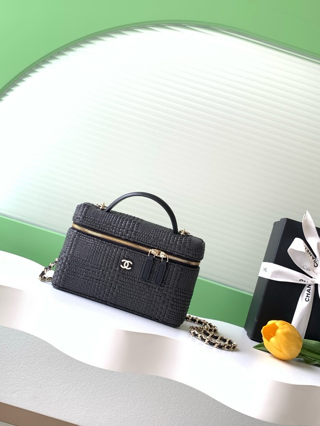 CHANEL Classic Vanity with Chain AP4385 black