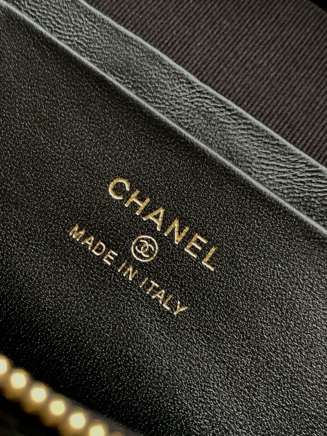 CHANEL Classic Vanity with Chain AP4385 black