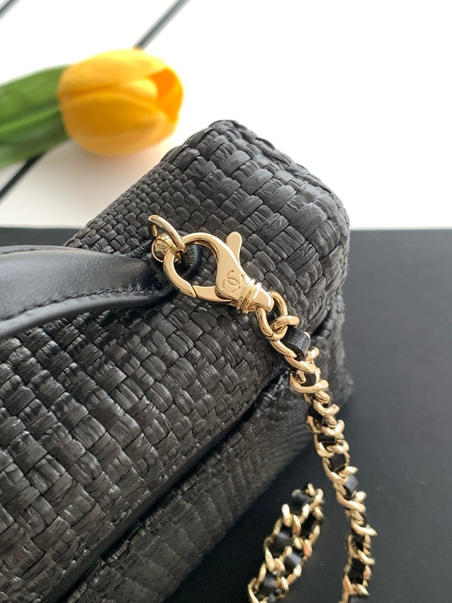 CHANEL Classic Vanity with Chain AP4385 black