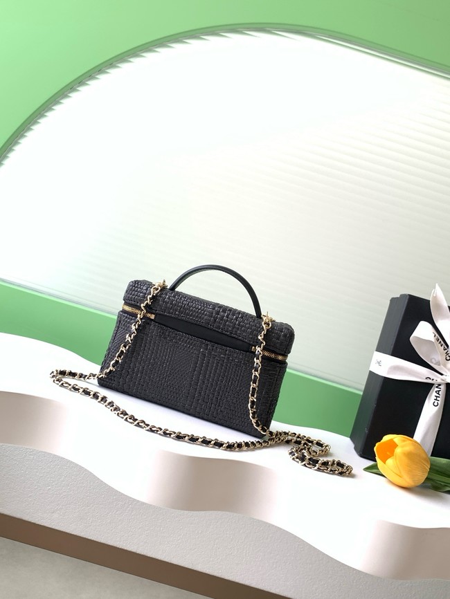 CHANEL Classic Vanity with Chain AP4385 black