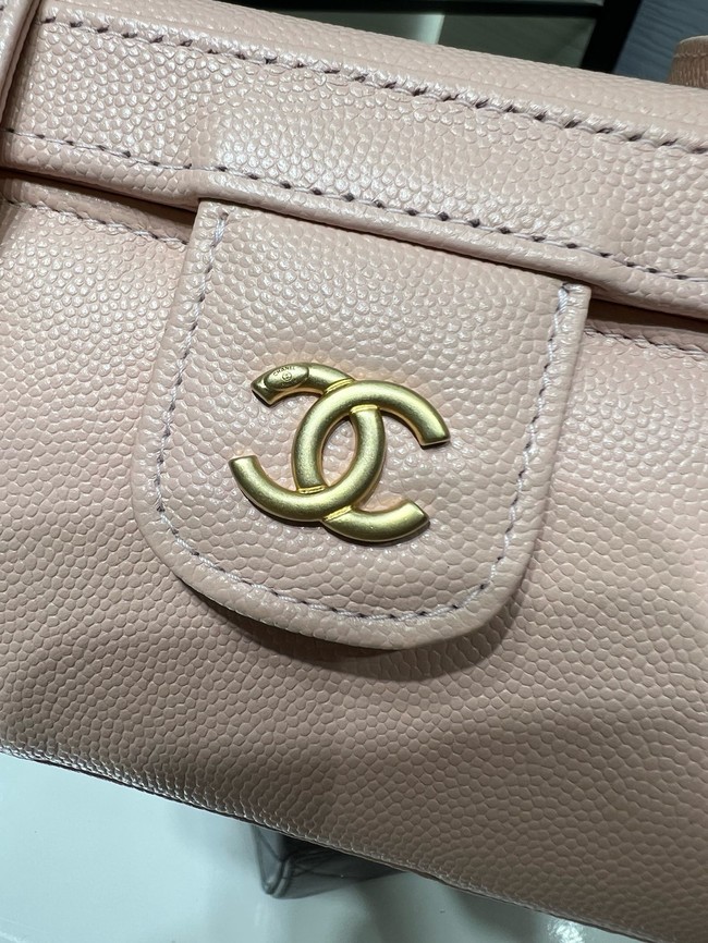 CHANEL Long Vanity with Leather Strap AP5067 pink
