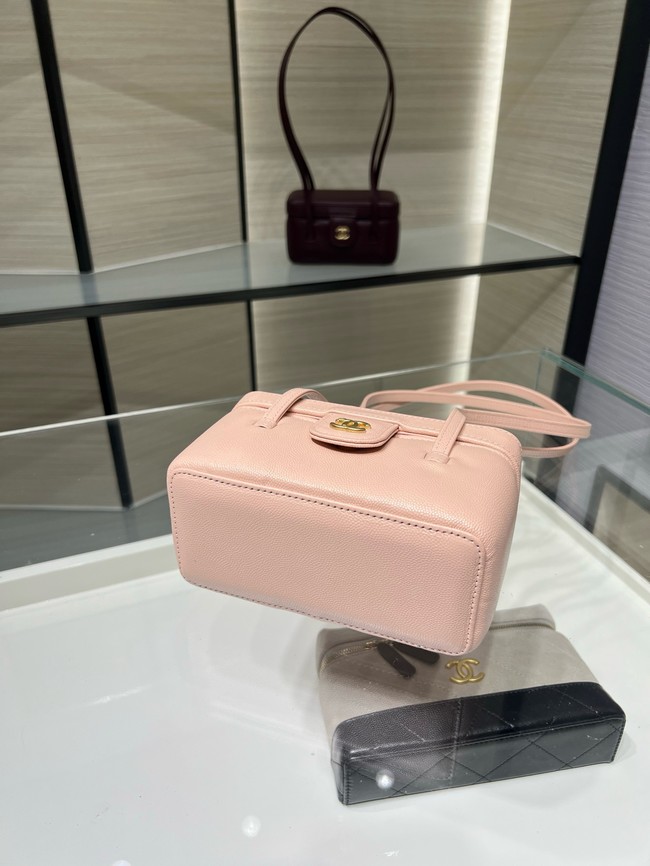 CHANEL Long Vanity with Leather Strap AP5067 pink